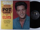 ELVIS PRESLEY Pot Luck RCA VICTOR LP VG+ mono **
