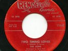 HEAR- Rare Doo Wop 45 - The Lions - Two Timing Lover - Rendezvous # 116
