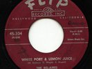 HEAR- Rare Doo Wop 45 - The Bel-Aires - White Port & Lemon Juice - Flip # 45-304