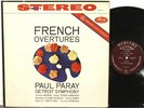 SR 90247 RFR 1/1 French Overtures, Paray, Detroit Symphony Orchestra Mercury