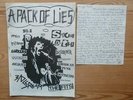 A PACK OF LIES 2 UK 1982 RARE HARDCORE PUNK FANZINE SPECIAL DUTIES FITS DISORDER
