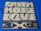 KING'S X / Faith Love Hope ORIG EUROPE PROMO 1st PRESS LP 1990 HEAVY PROG GODS