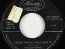 Rockabilly 45 - Thomas Wayne - You're The One That Done It - Mercury - mp3