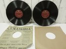 2 Vintage 4 Songs Original Gene Autry Christmas Records 78 rpm Shellac Columbia