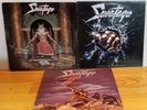 SAVATAGE 3 LP'S Fight for the Rock-Power of the Night-Hall of the Mt. King Used