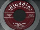 HEAR Fatso Theus Be Cool My Heart/Rock N Roll Drive-in Aladdin 3324 DOO WOP ROCK
