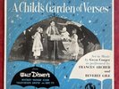 Mickey Mouse Club A CHILD'S GARDEN of VERSES 1st DISNEYLAND Record Ever WDL-1001