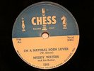 50'S BLUES MUDDY WATERS I'm A Natural Born Lover / Loving Man CHESS 1585 E-