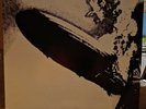 LED ZEPPELIN I TURQUOISE/BLUE LETTERING VINYL ALBUM REISSUED  VERY RARE