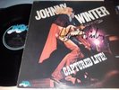 JOHNNY WINTER autograph lp vinyle first press CAPTURED LIVE hand signed concert