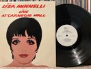 Liza Minnelli - Live At Carnegie Hall - A-Tel 2xLP VG++ Andy Warhol Cover
