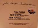 JOHN COUGAR MELLENCAMP VINYL LP..... SIGNED/ Autographed  Promotional Copy  Rare