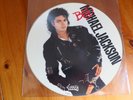 MICHAEL JACKSON - BAD Picture Disc LP - EXC+ UK DISCO DANCE SOUL