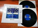 ELTON JOHN Duets 2 LP RARE SPANISH 2 LP VINYL 1993 GEORGE MICHAEL RARE STICKER
