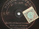 Mme Wyns : Samson et Dalila / Werther Disque 78 tours RPM 29cm DUTREIH