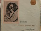 Brahms - Louis Kentner/Adrian Boult Piano Concerto No. 2 LP UK 1958 ASD 268 VG+