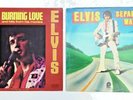 Vintage ELVIS PRESLEY SEPARATE WAYS & BURNING LOVE 1972 Albums  Original VGC