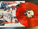KISS red vinyl Kiss My Ass signed by Peter Criss