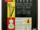 ROLAND CHARMY, OUBRADOUS - IBERT symphonie concertante, trio PATHE DTX167 LP EX
