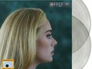 ADELE LP x 2 30 Heavyweight  CLEAR VINYL ALBUM .
