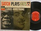 Louis Armstrong - Satch Plays Fats (1955) LP (VG+) RARE Columbia 6 EYE 1st Press