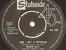 MARVIN GAYE - Can I Get A Witness - UK 7