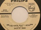 Psych Promo 45/ Dick St. John 