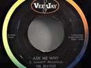 Beatles - Please Please Me / Ask Me Why Vee Jay 45 Misspell Press Beattles