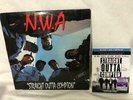 Vintage NWA Straight Outta of Compton Vinyl Record Album +Blu Ray SL 57102 1988