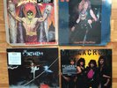 4 1980s Metal LP Vinyl Records - DC LACROIX ANTHEM RHETT FORRESTER EXE - MINT