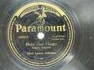 Blind Lemon Jefferson - PARAMOUNT 12443 - Broke And Hungry & Bad Luck Blues