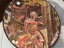IRON MAIDEN Somewhere In Time Promo PICTURE DISC VINYL LP 1986