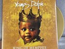 Young Dolph King Of Memphis Vinyl Lp Limited Edition Gold Bronze 2017 Rsd