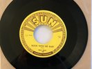 45 rpm  Sun 245   Billy Riley   Trouble Bound / Rock With Me Baby   VG+/VG++