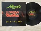 Poison - Open Up And Say.Ahh -VG/NM 1988 Hair Metal Rock Capitol C1-48493 Sleeve