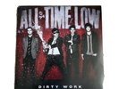 Rare All Time Low Dirty Work Vinyl Black Used But In Excellent Condition