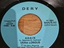 VERA LONGUS - again. US Dery 45'  Rare New York funk disco soul. Unknown