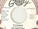 THE TEMPTATIONS Its Growing Joined Together GORDY DJ MOTOWN NORTHERN SOUL USA 45
