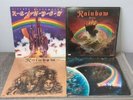 RAINBOW 4 x Vinyl Bundle Blackmore's Rising Long Live Down to Earth Rock Albums
