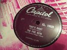 THE FIVE KEYS:  THAT'S RIGHT  /  OUT OF SIGHT, OUT OF MIND.  UK. 78.rpm (1957)