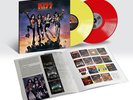 KISS   DESTROYER   LTD ED 45th ANNIVERSARY DELUXE YELLOW & RED COLOR 2LP VINYL