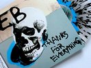 ANDY WARHOL SKULL ART COVER EVERYTHING VINYL LP RECORD NEAR MINT