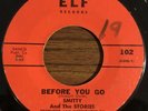 SMITTY AND THE STORIES Before You Go / Under Your Window Rare Doo Wop Elf 45
