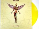 2009 Nirvana In Utero Remastered Neon Yellow Vinyl OOP NM w/ Inserts Geffen