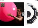 SEALED-IDLES-LP-ULTRA MONO-LIMITED VORTEX VINYL BLACK AND WHITE-MINT/UNPLAYED