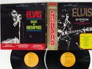 ELVIS PRESLEY IN PERSON AT INTERNATIONAL HOTEL RCA SRA-5165,6 JAPAN OBI 2LP