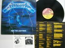 LP Metallica - Ride the Lightning / UK.'86 / Metal
