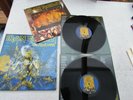 IRON MAIDEN LP LIVE AFTER DEATH ORIGINAL UK 1985 1st PRESSING NEAR MINT + BOOK