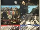 THE BEATLES X6 BUNDLE VINYL RECORD ALBUM LP SGT PEPPERS ABBEY ROAD RUBBER SOUL