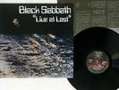 BLACK SABBATH LIVE AT LAST NEMS SP25-5009 JAPAN VINYL LP